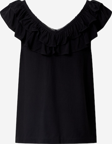 VERO MODA Top w kolorze czarny