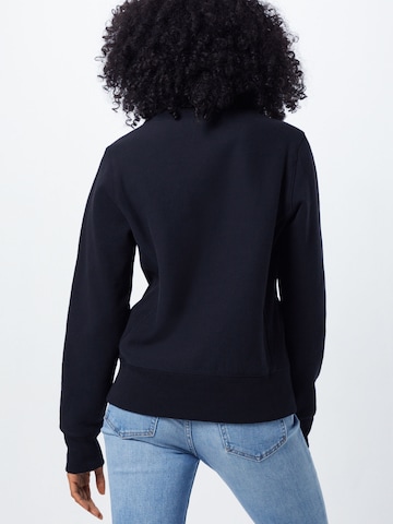 Sweat-shirt Champion Reverse Weave en noir : derrière