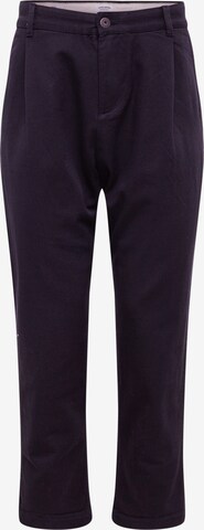 JACK & JONES Loosefit Veckad byxa 'Jeff Trendy' i svart: framsida