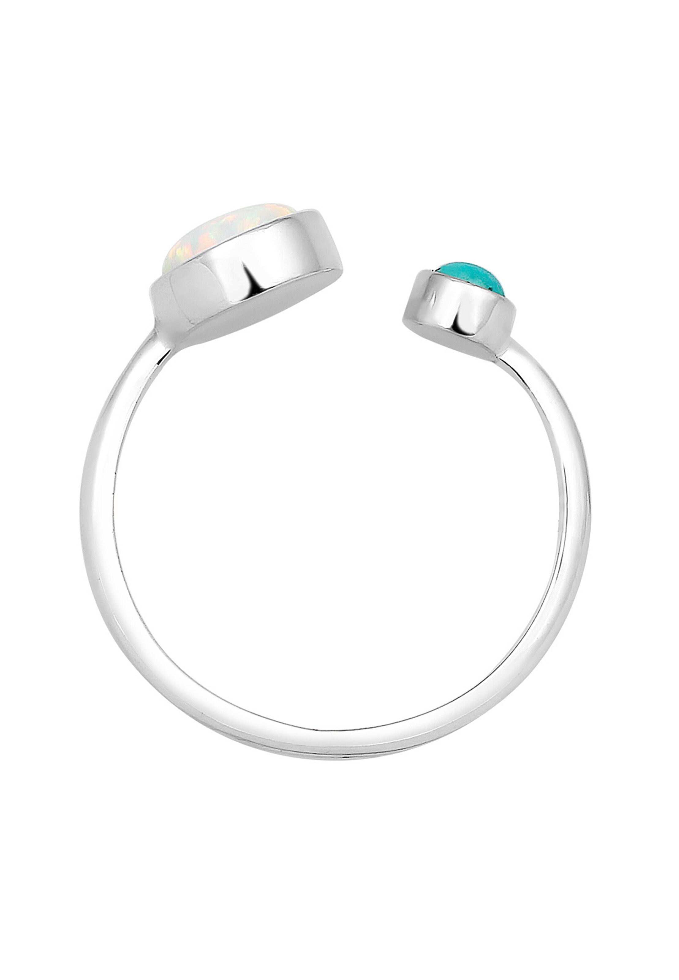 ELLI Ring 'Opal' in Silver