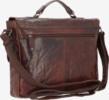 Pride and Soul Document Bag 'Baggie' in Brown