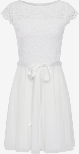 SWING Robe de cocktail en blanc, Vue avec produit