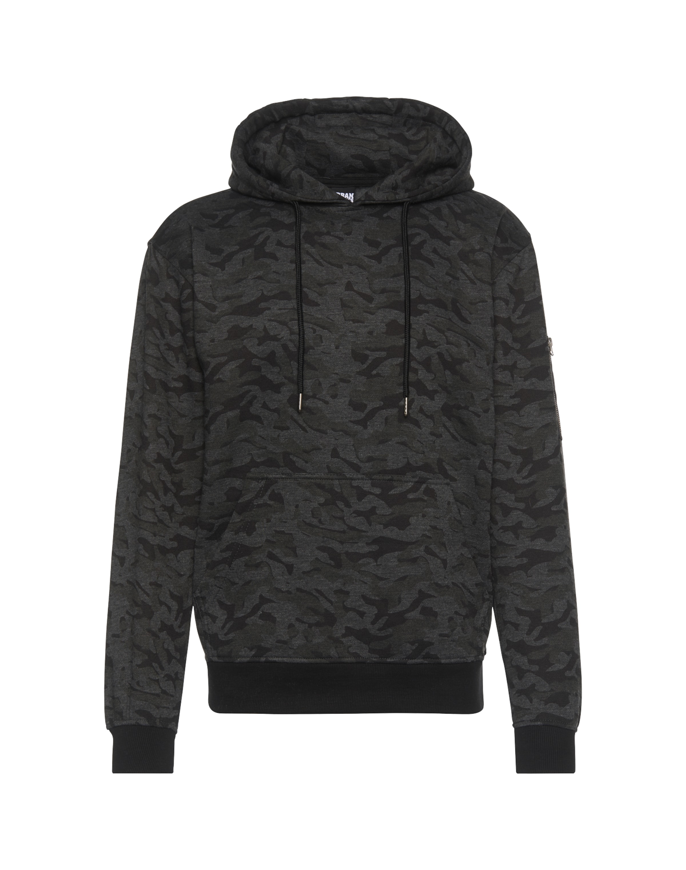 Urban Classics Sweatshirt in Grijs: voorkant