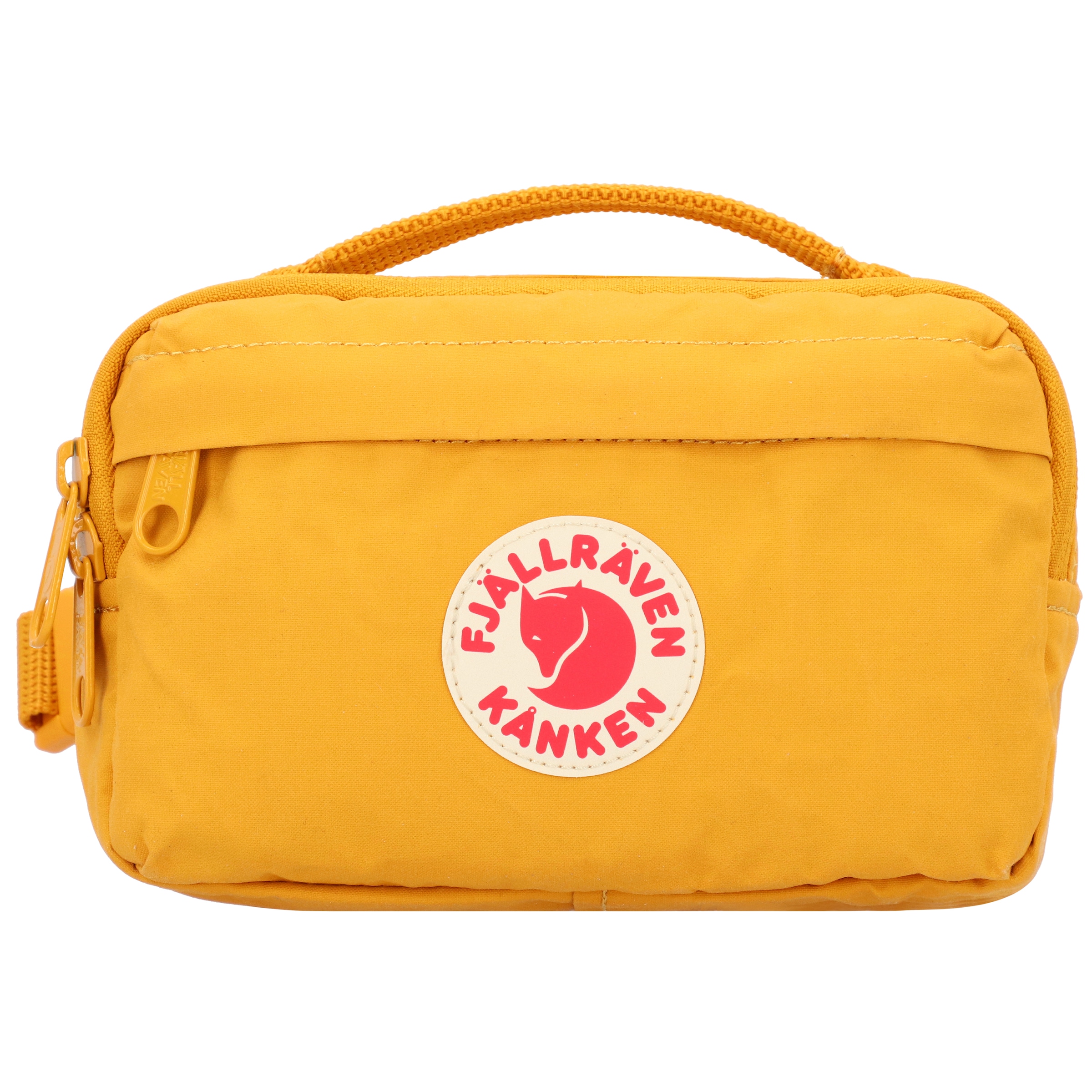Marsupio 'Kånken' di Fjällräven in giallo: frontale