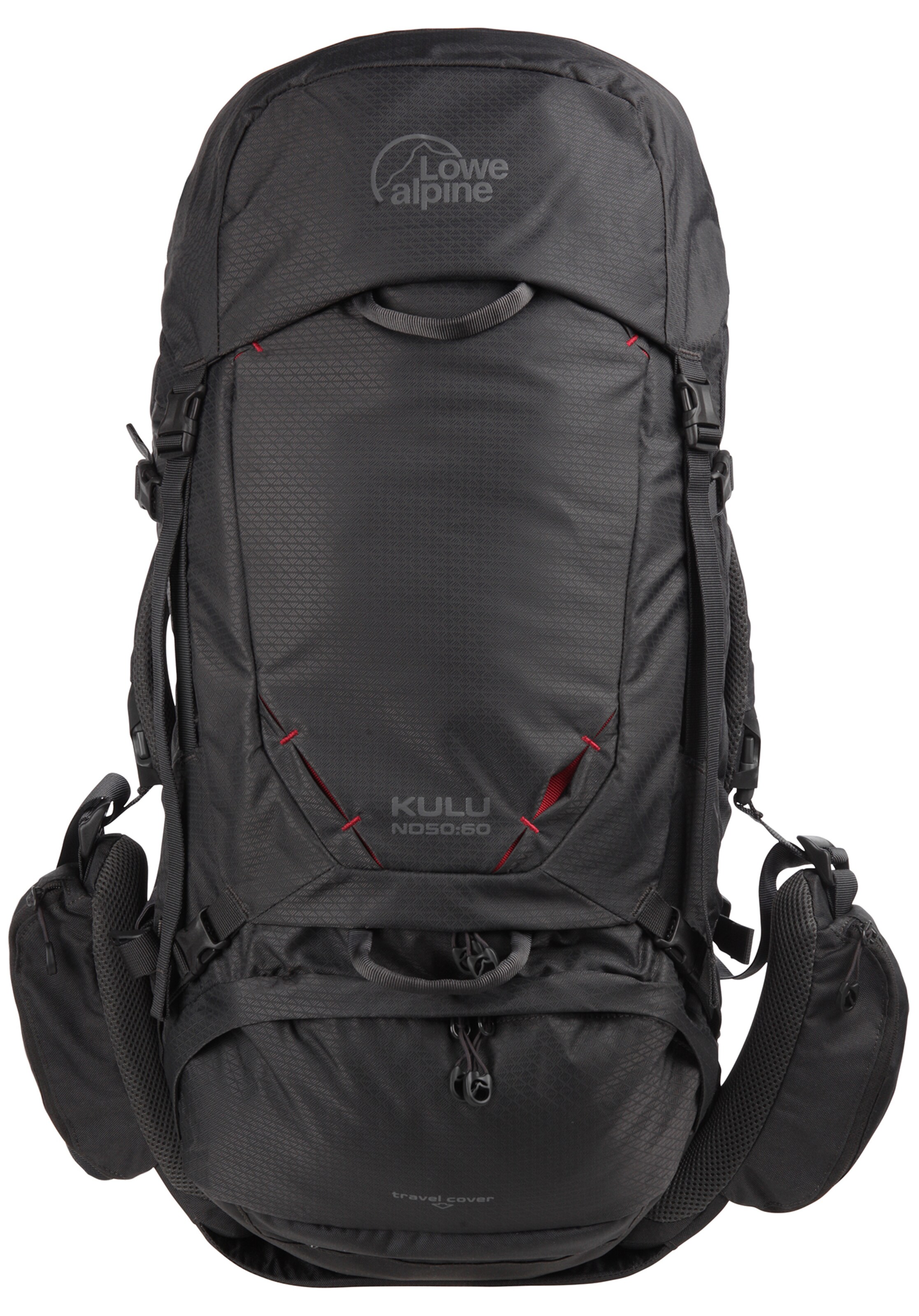 LOWE ALPINE - Sportrugzak 'Kulu Nd 50:60' in de kleur Antraciet