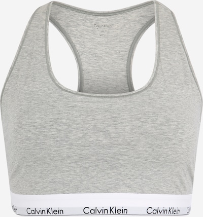 Calvin Klein Underwear Soutien-gorge 'UNLINED BRALETTE' en gris chiné, Vue avec produit