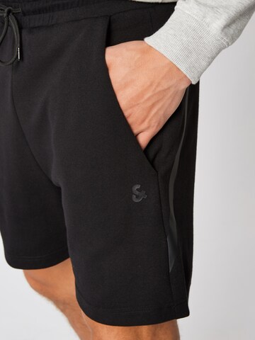 JACK & JONES Regular Broek in Zwart