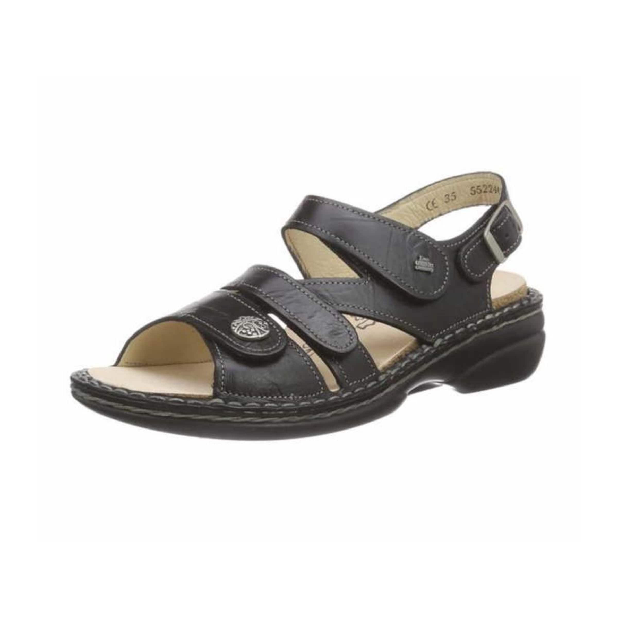 Finn Comfort Sandals 'Gomera' in Black: front