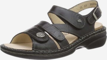 Finn Comfort Sandals in Black: front