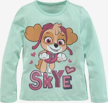 PAW Patrol Shirt 'SKYE' in Grün: predná strana