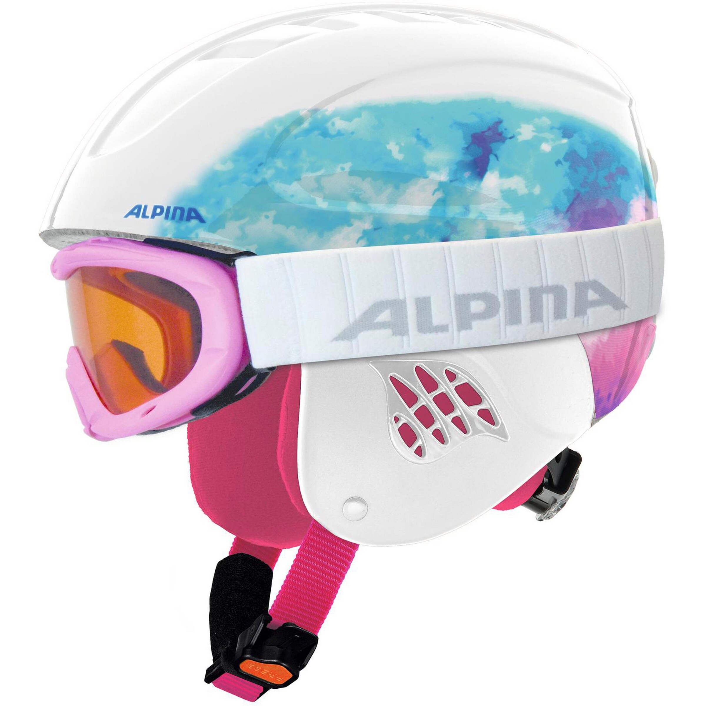 Alpina - Skihelm 'CARAT' in blau