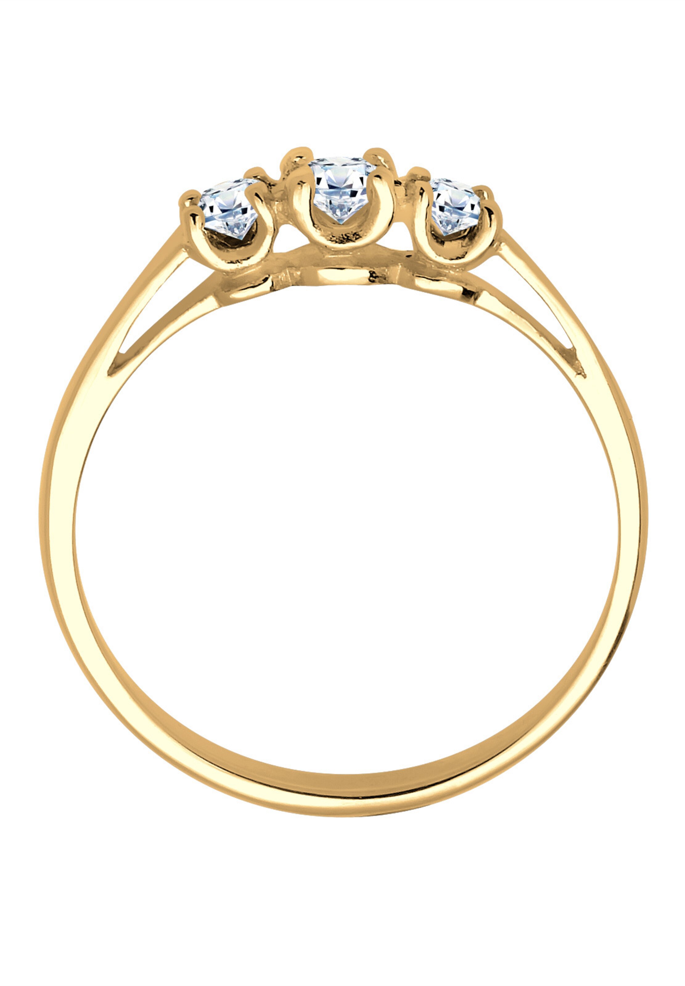 Elli DIAMONDS Ring 'Elegant' in Gold