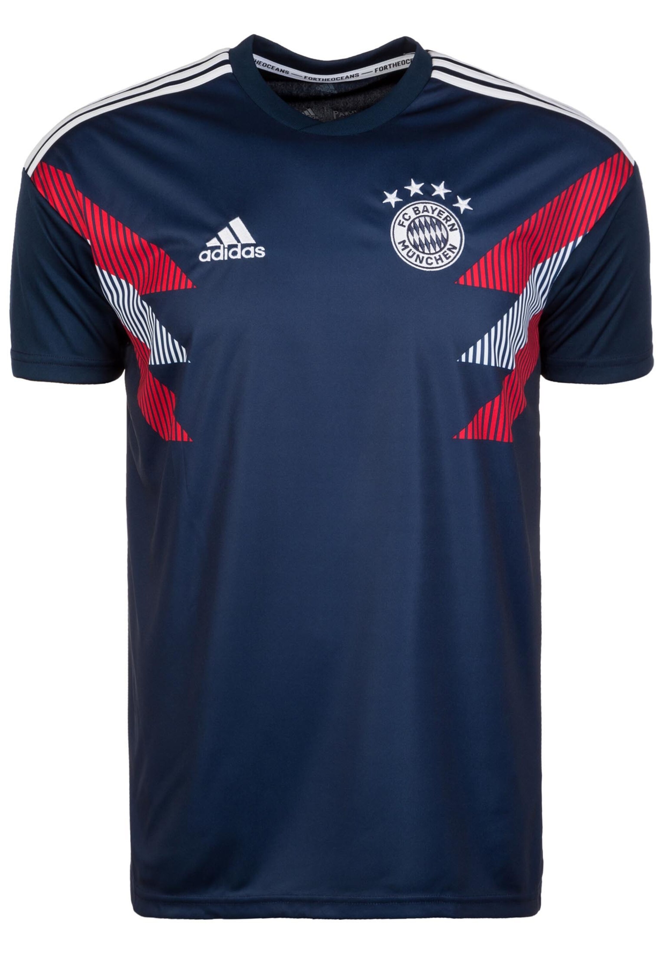 ADIDAS PERFORMANCE - Tricot 'FC Bayern München Pre-Match' in de kleur Blauw