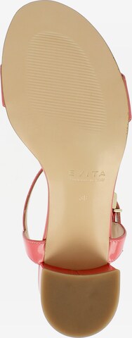 EVITA Sandalen met riem 'Daria' in Roze