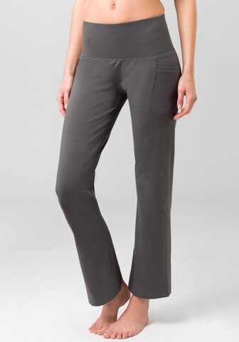 LASCANA ACTIVE Loosefit Jazzpants in Grau: predná strana