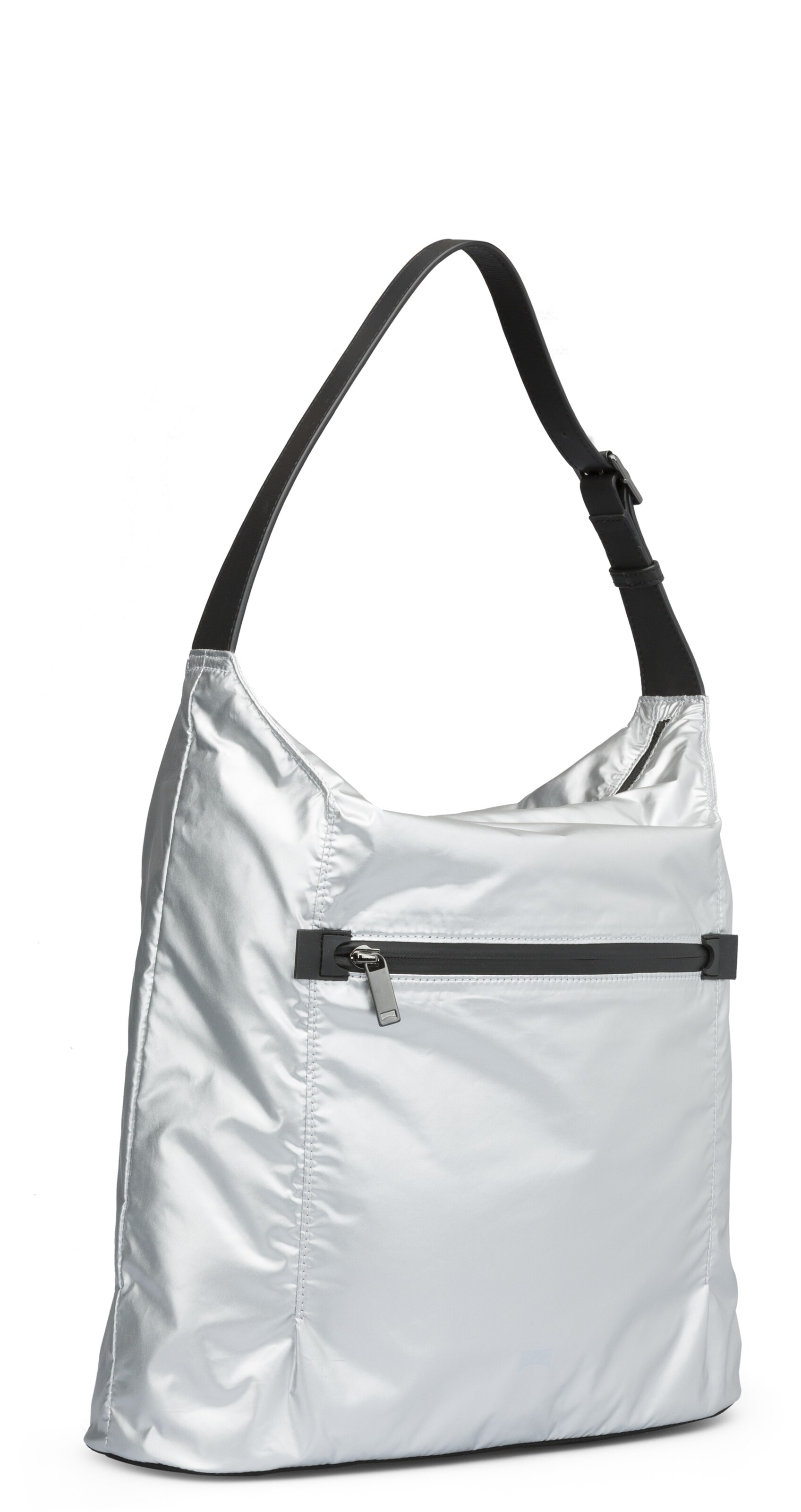 CAMPER Crossbody Bag 'Naveen' in Silver