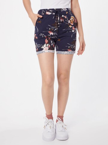 Hailys Skinny Shorts 'Sabina' in Blau: predná strana