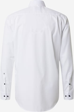 SEIDENSTICKER - Ajuste regular Camisa de negocios en blanco