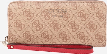 GUESS Handbag 'Vikky' in Brown: front