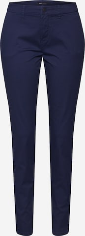 ONLY - Slimfit Calças chino 'Paris' em azul: frente