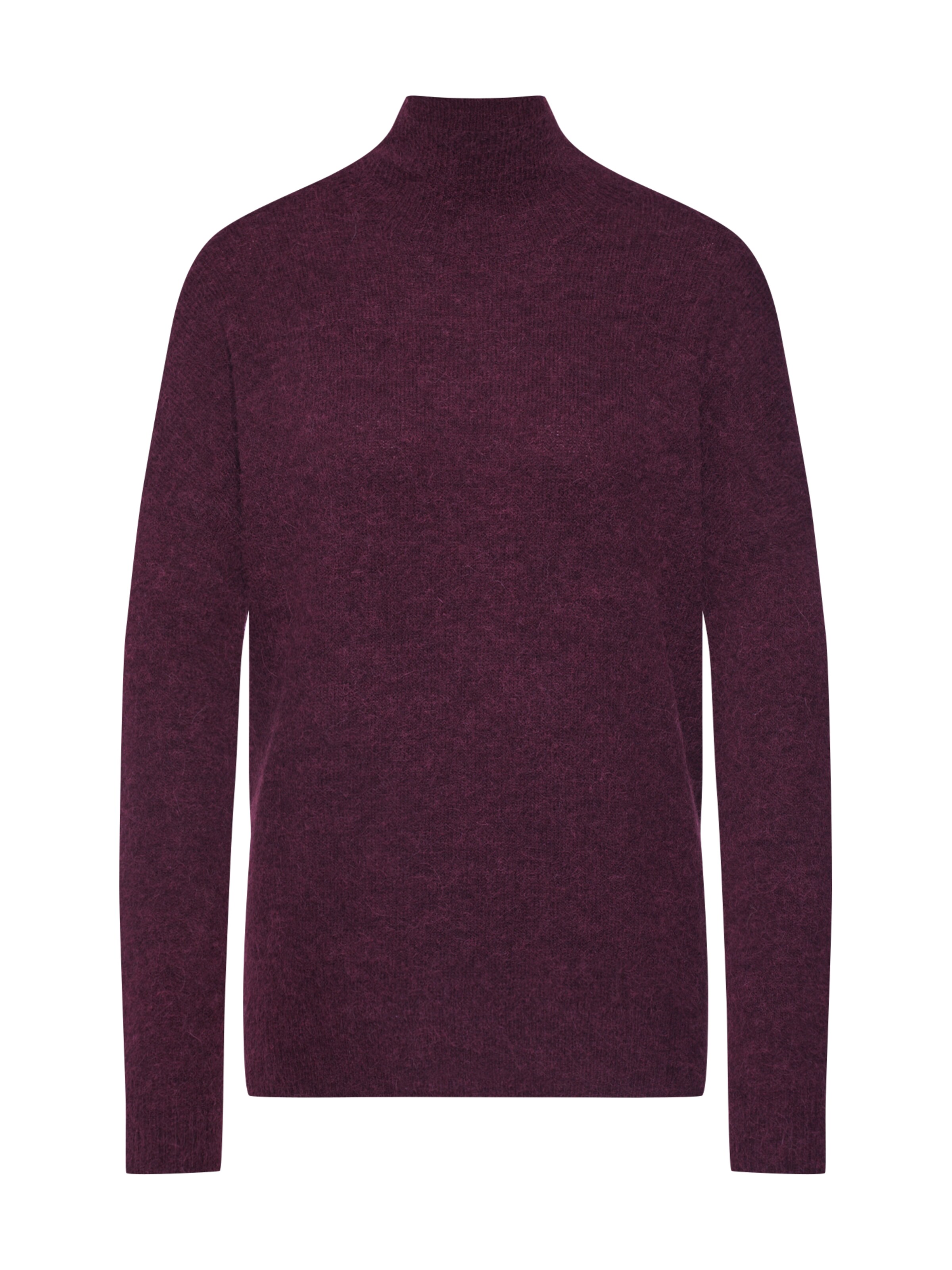 MOSS COPENHAGEN - Trui 'Rose Aplaca Pullover' in de kleur Wijnrood