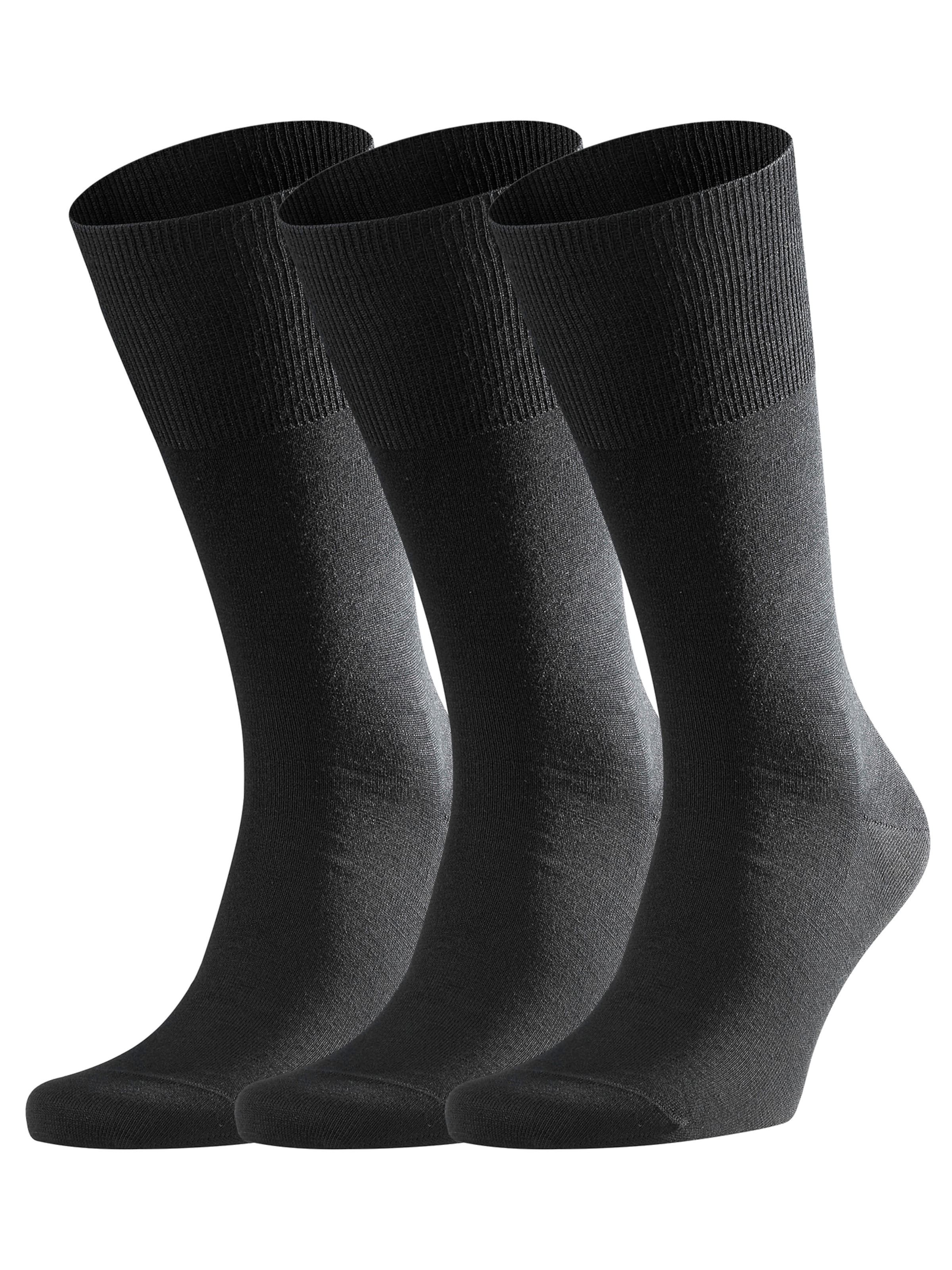 FALKEČarape 'Airport' - crna boja: prednji dio