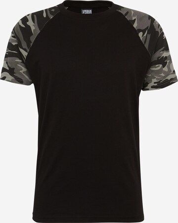 T-Shirt Urban Classics en noir : devant