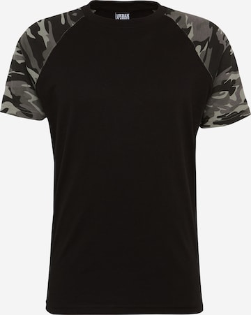 Urban Classics Shirt in Black: front