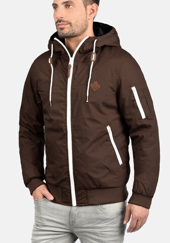 !Solid Between-Season Jacket 'Tilly' in Brown: front