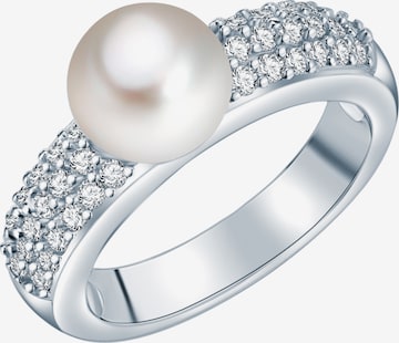 Valero Pearls Ring in Silver: front