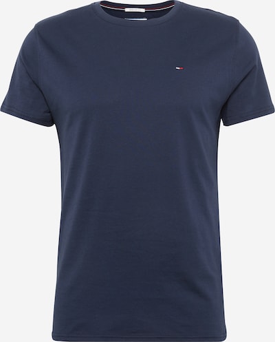 Tommy Jeans T-Shirt en bleu foncé / rouge feu / blanc, Vue avec produit