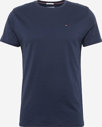 T-Shirt Tommy Jeans en bleu : devant