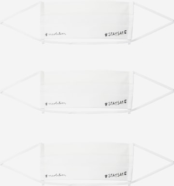 recolution Stoffmasken '3er Pack STAYSAFE' in White: front