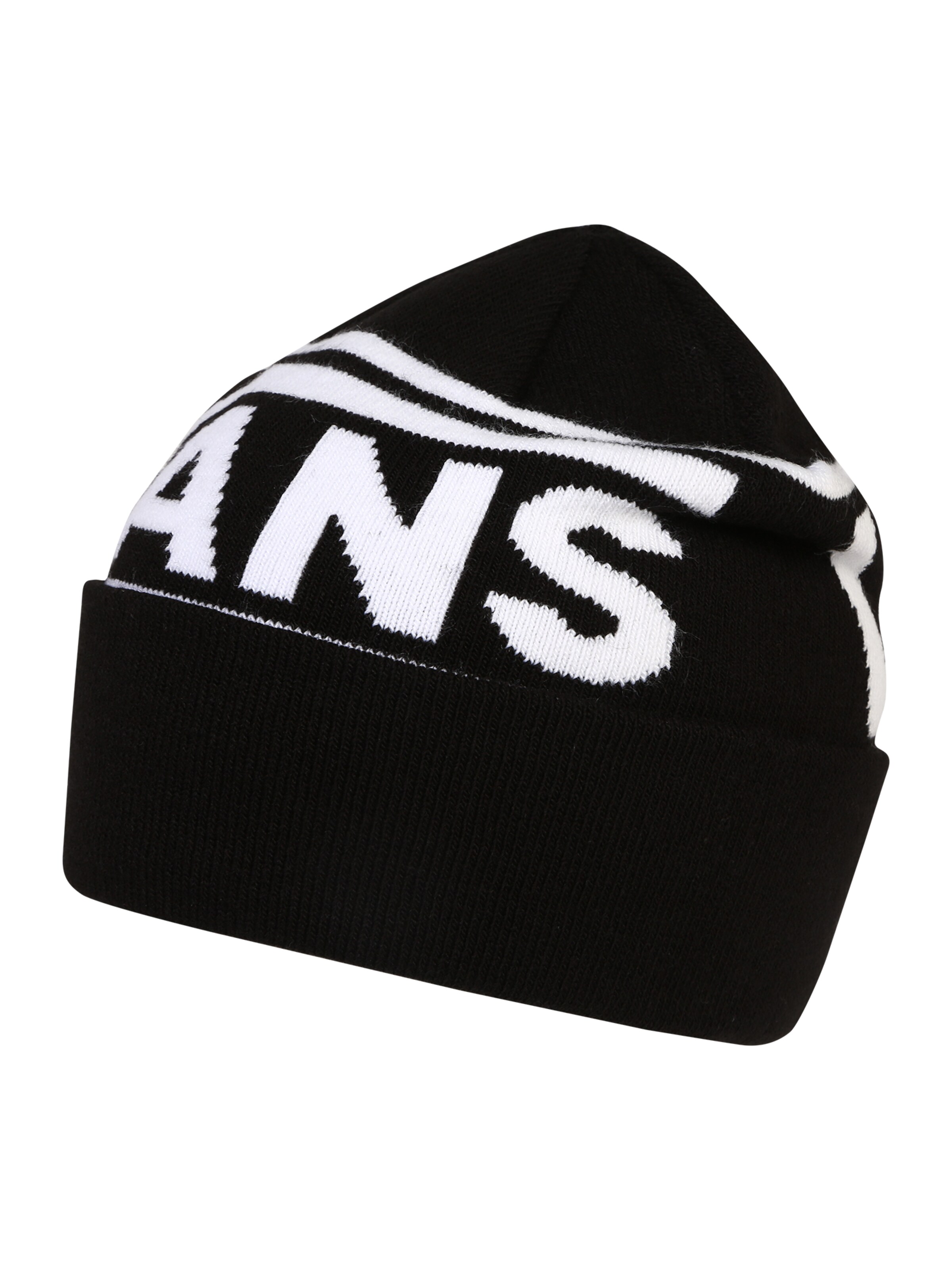 VANS - Muts 'DROP V STRIPE CUF' in de kleur Zwart