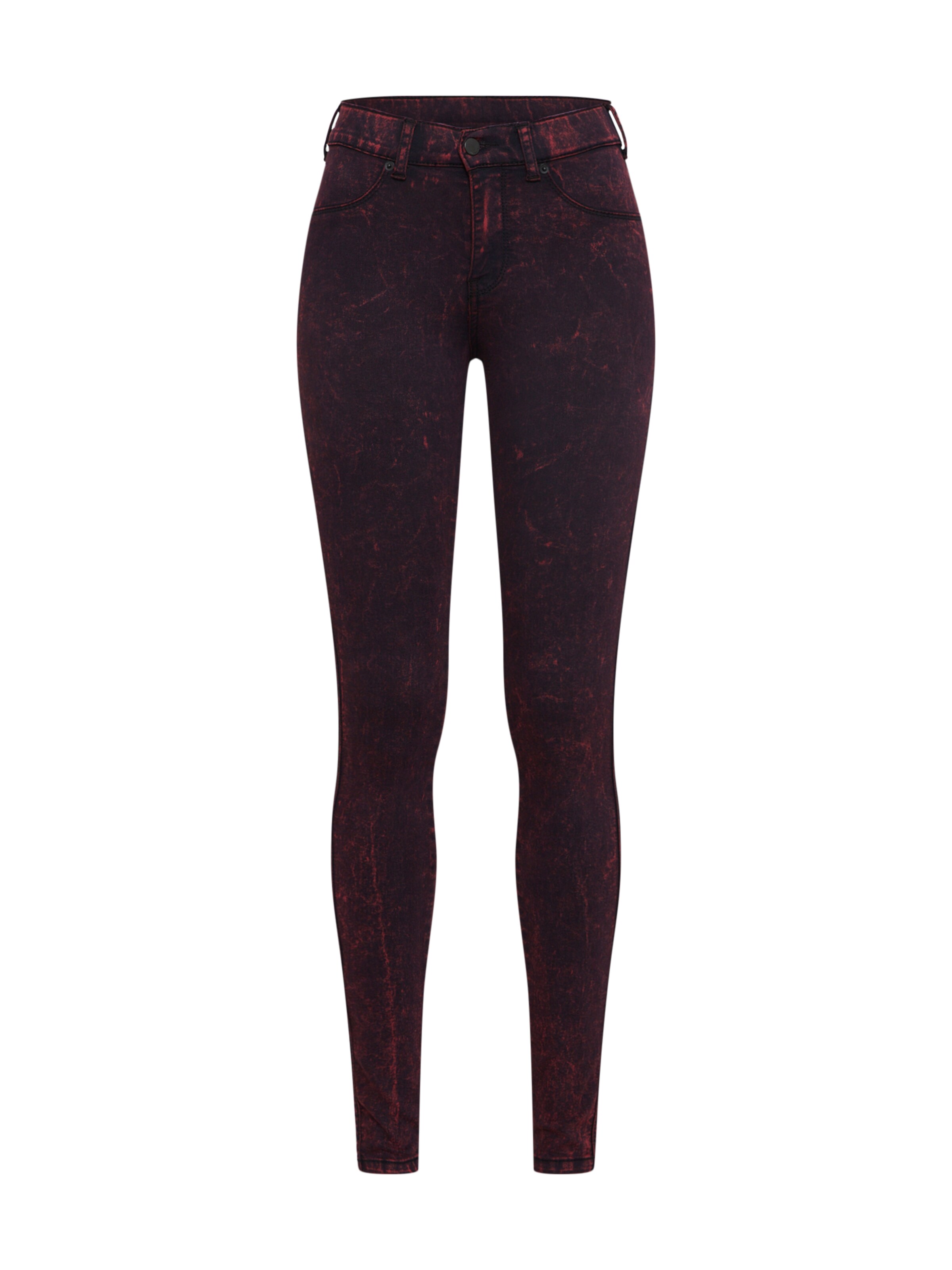 Dr. Denim - Jeggings 'Plenty' in de kleur Rood