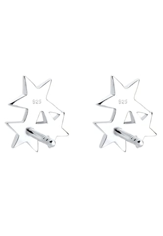 ELLI Ohrringe 'Astro' Sterne in Silber