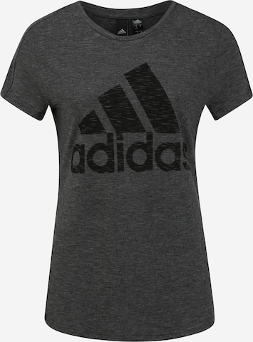 ADIDAS SPORTSWEAR T-Shirt in Grau: predná strana