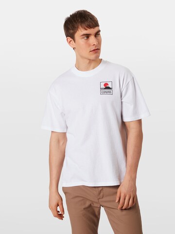 EDWIN - Camisa 'Sunset On Mt Fuji TS' em branco