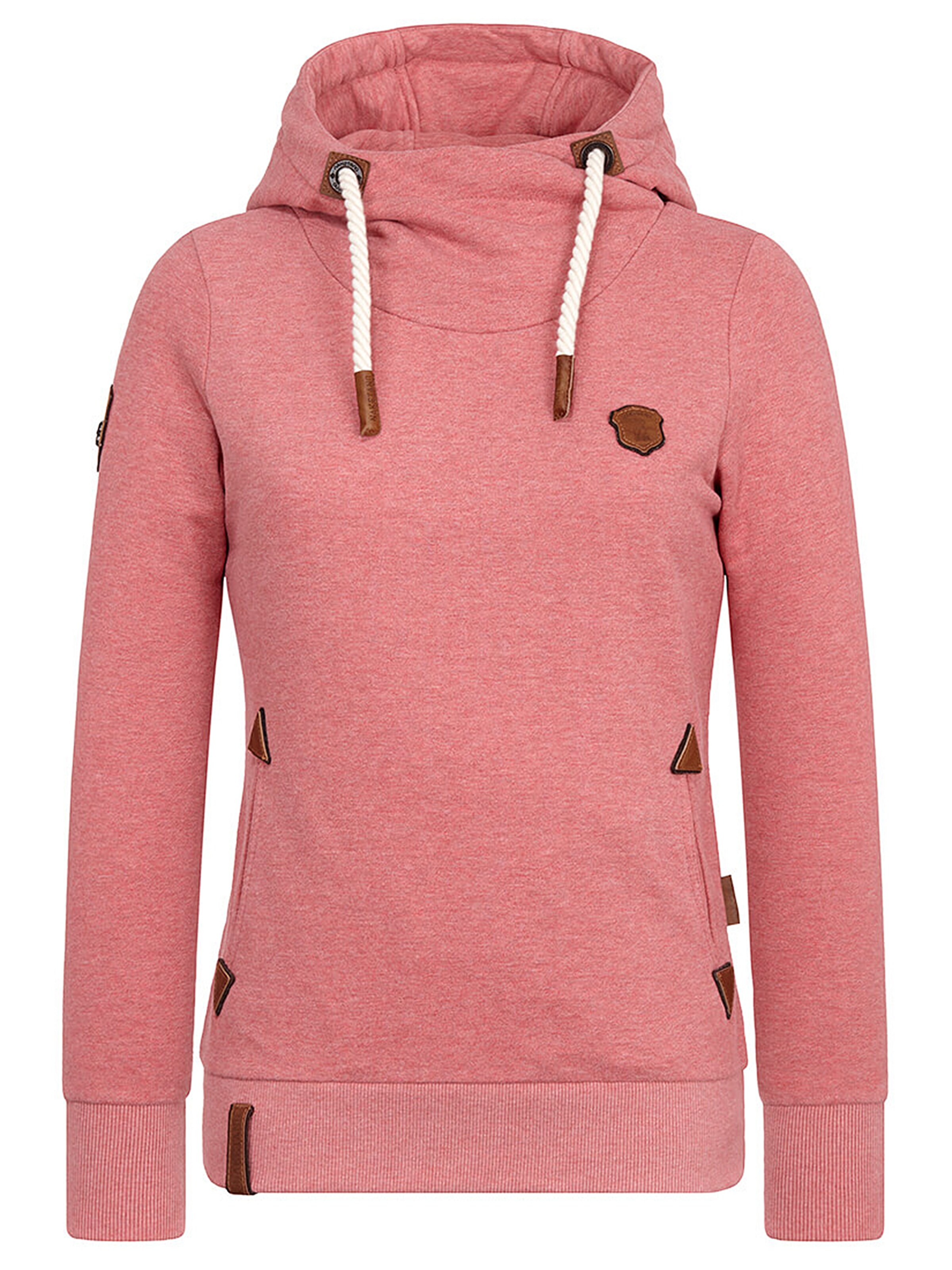 naketano - Sweatshirt 'Hier ist der Manager!' in de kleur Bruin