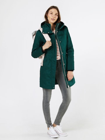 modström - Parka de inverno em verde