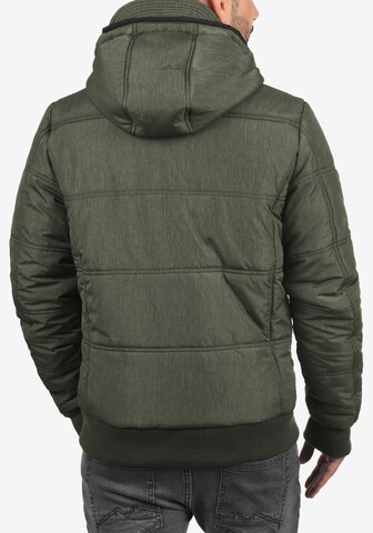 BLEND Winter Jacket 'Boris' in Green