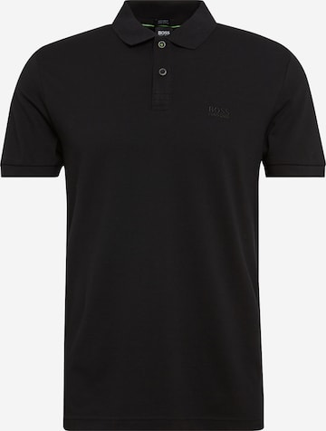 BOSS Green Poloshirt 'Piro' in Schwarz: predná strana