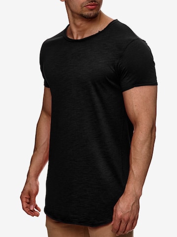 T-Shirt 'Willbur' INDICODE JEANS en noir