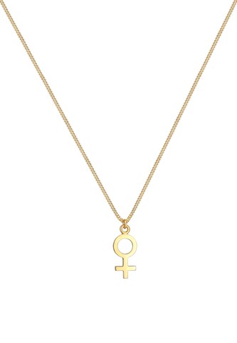 ELLI Halskette Venus-Symbol in Gold