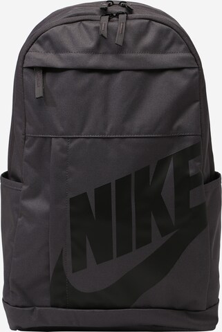 Sac à dos Nike Sportswear en gris : devant