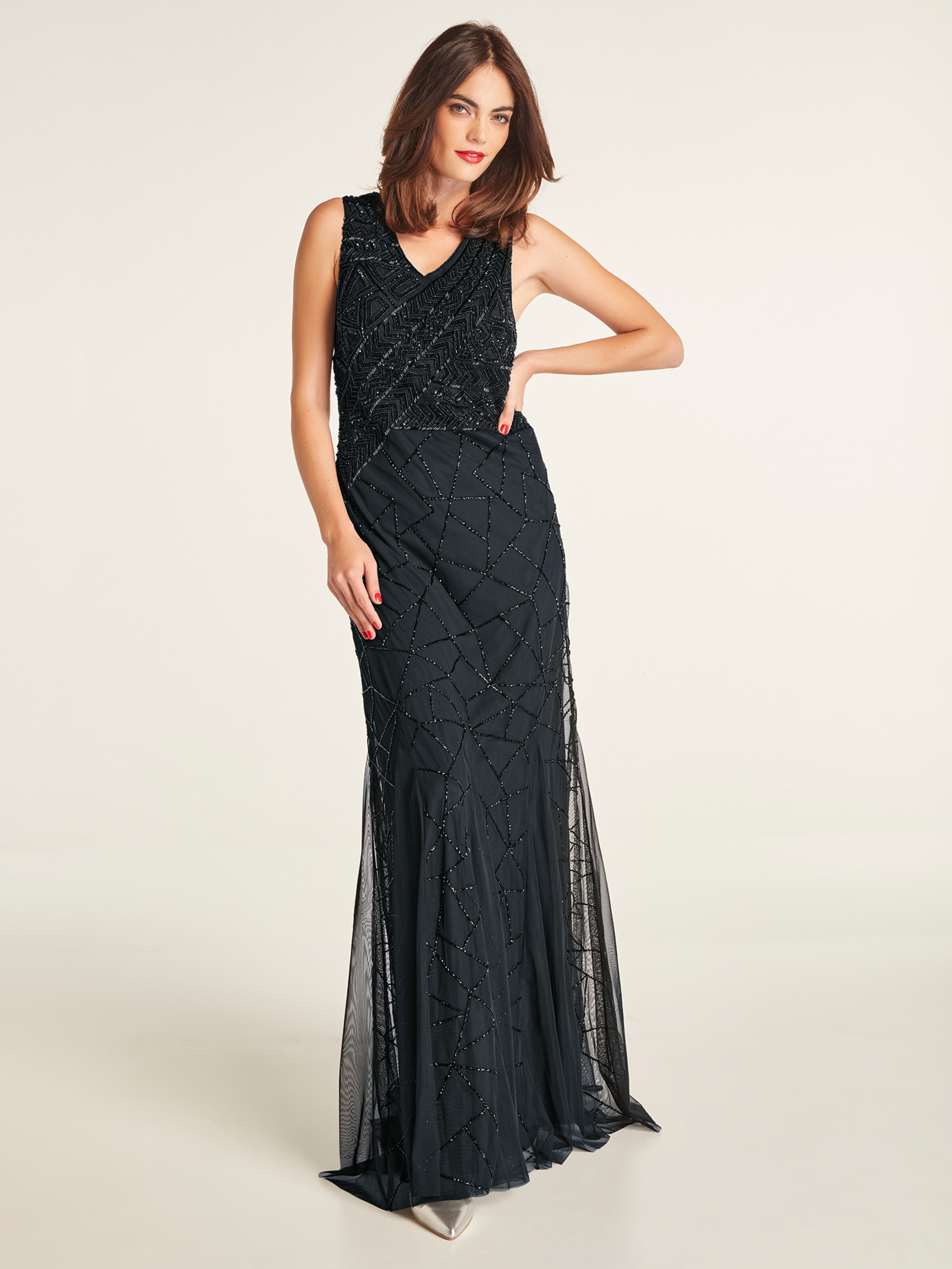 Heine robe de soirée sale
