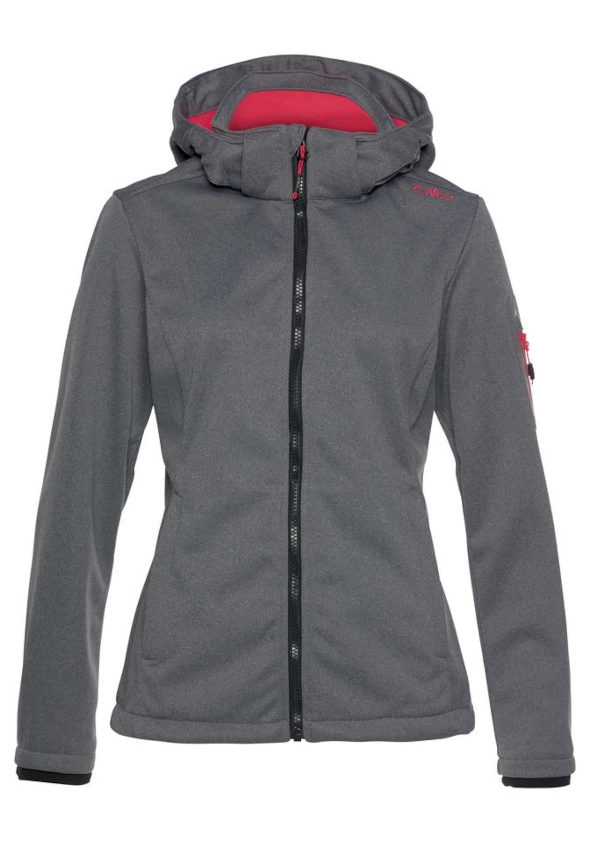 CMP - Softshelljacke in anthrazit