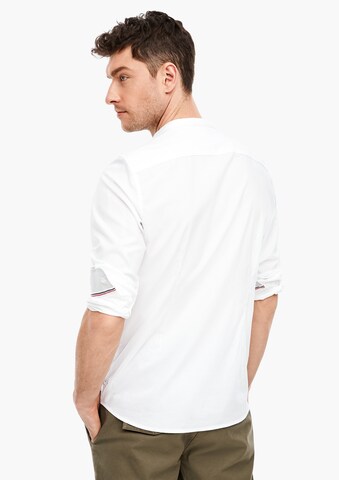 s.Oliver Slim Fit Hemd in Weiß