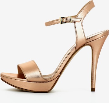 EVITA Slingback Pumps in Bronze