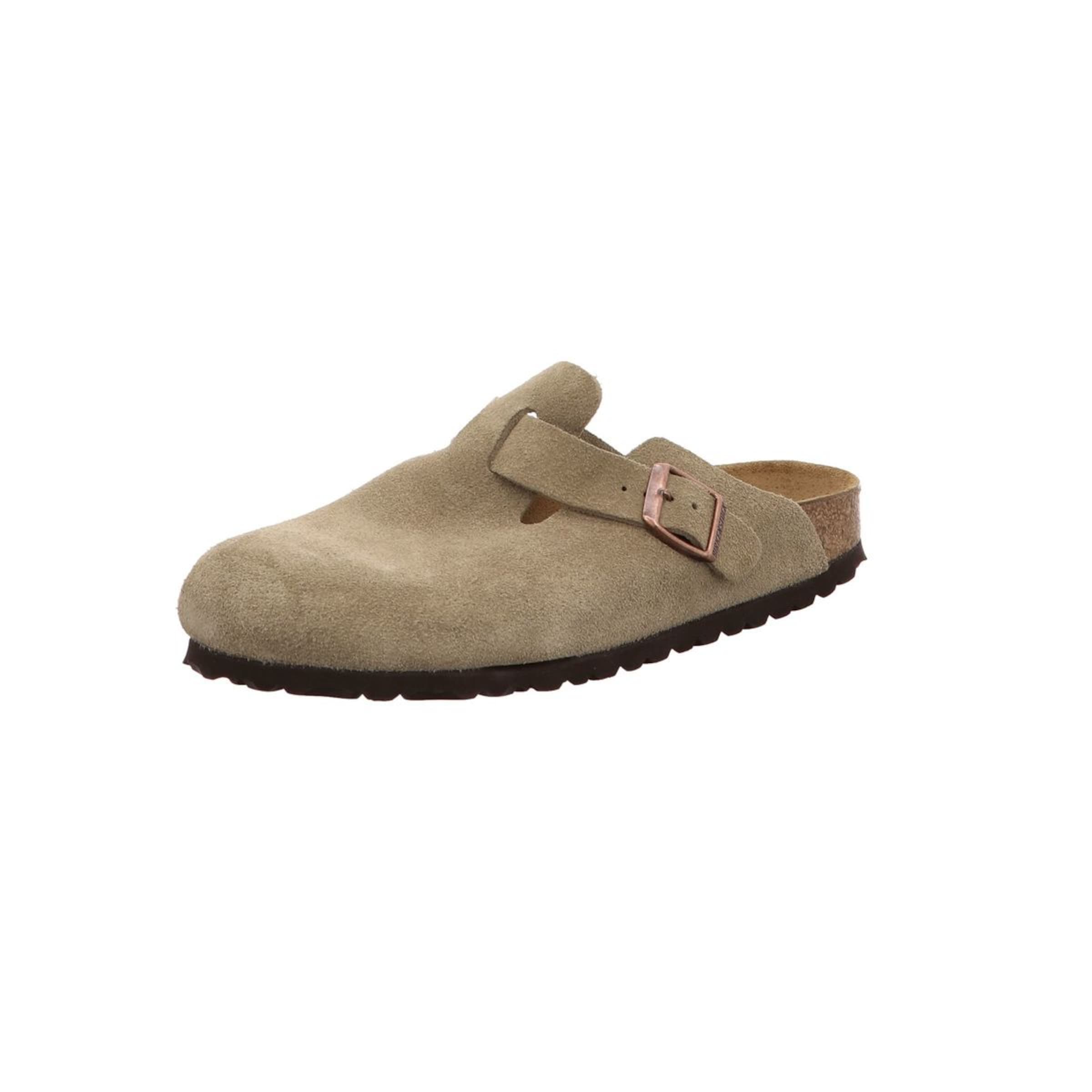 BIRKENSTOCK Klapki w kolorze szary: przód